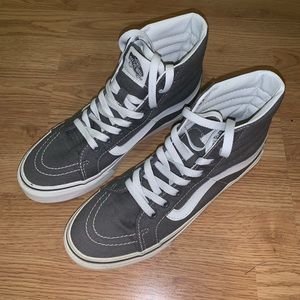 Grey Vans Hi